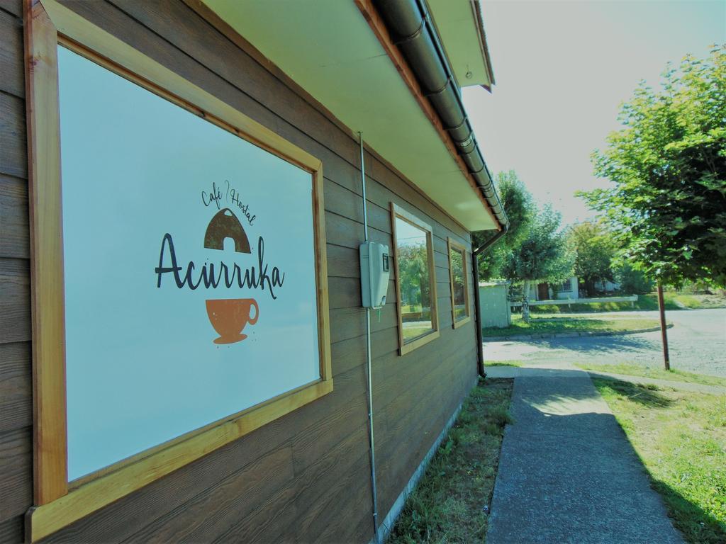 Cafe & Hostal Acurruka Curacautin Exterior photo